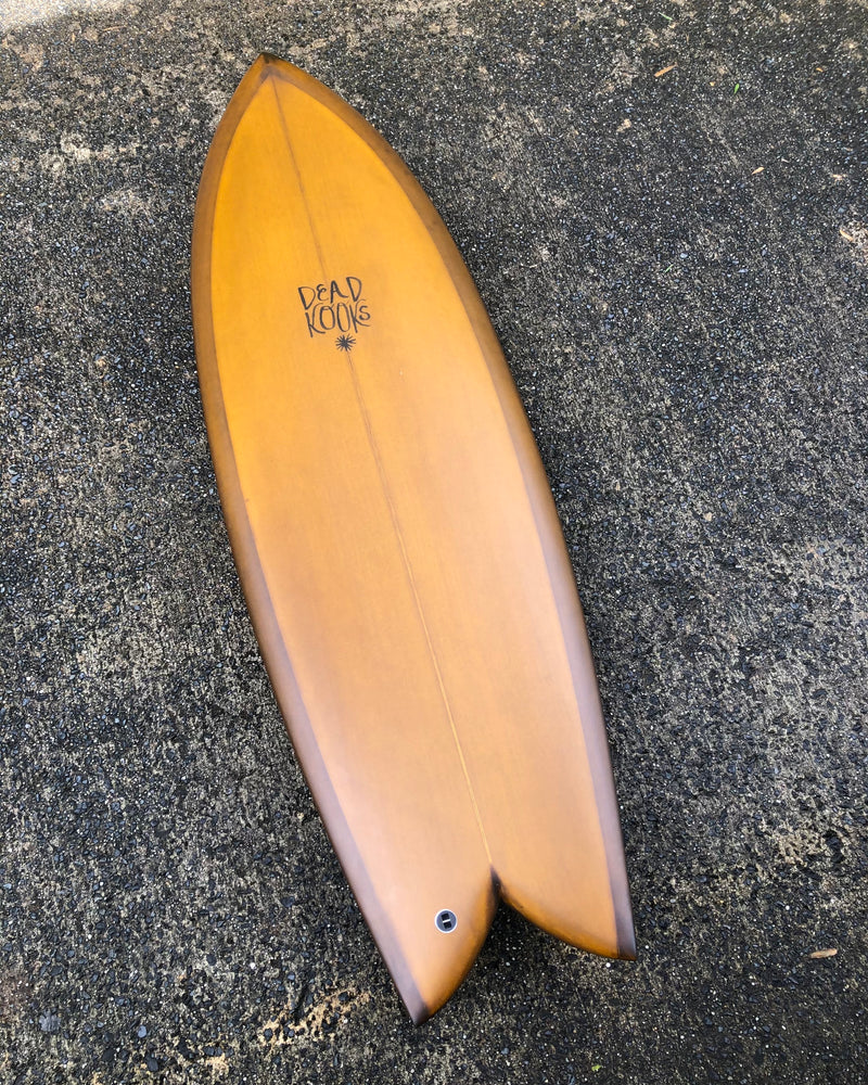 Psychocandy - 5'7 Tawny Brown - NEW – Dead Kooks Surfboards