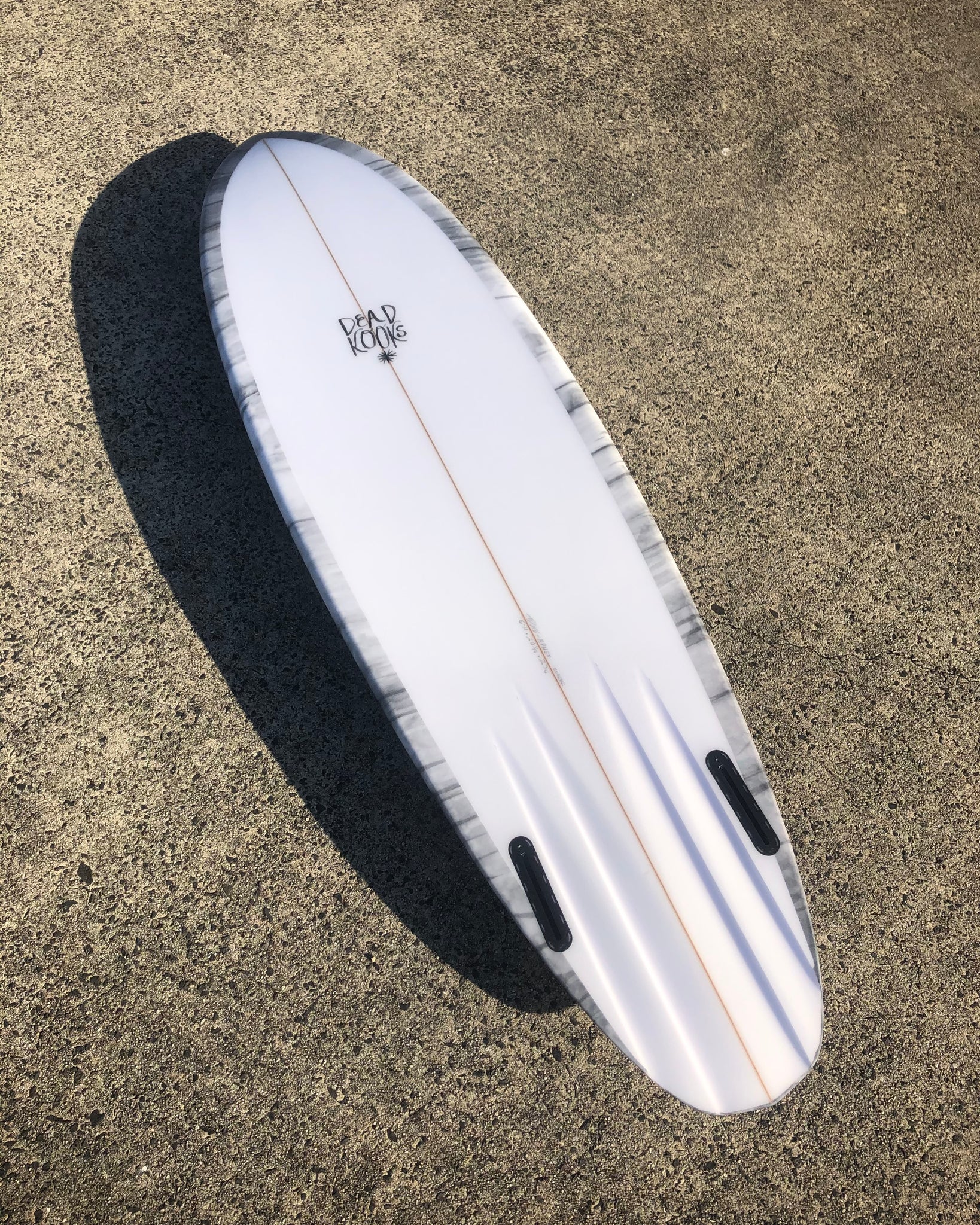 Aphex - 6'11 Black Splat – Dead Kooks Surfboards