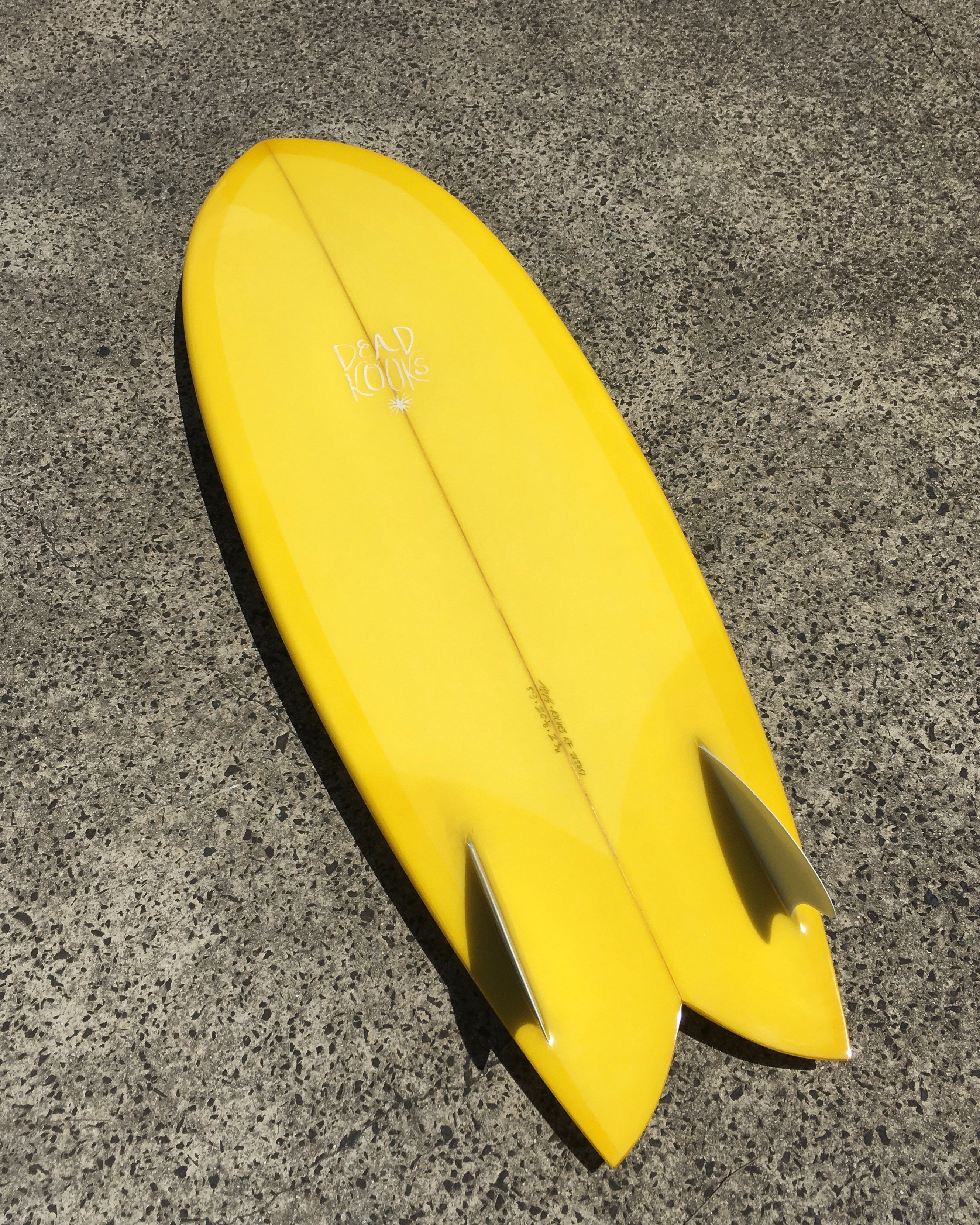 Riches RF - 5'3 Sunflower Polish – Dead Kooks Surfboards