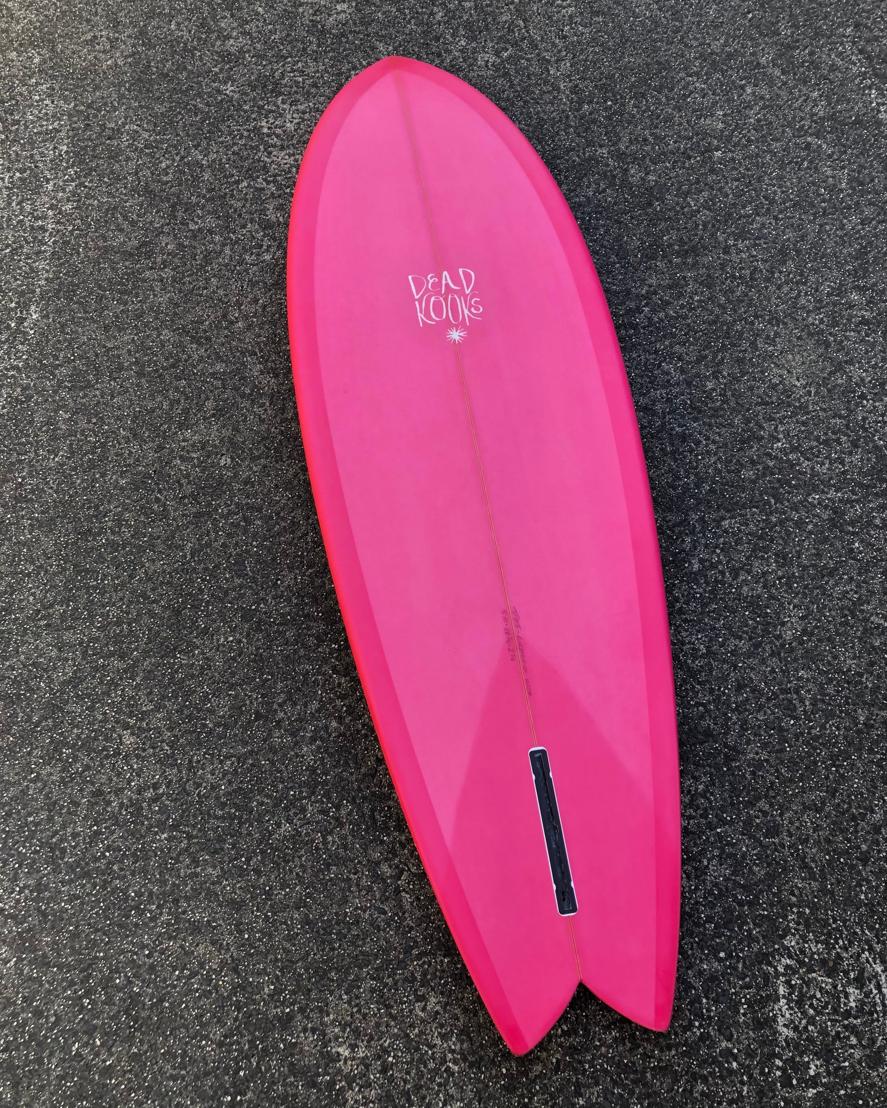 Wildflower - 5'10 Hot Pink – Dead Kooks Surfboards