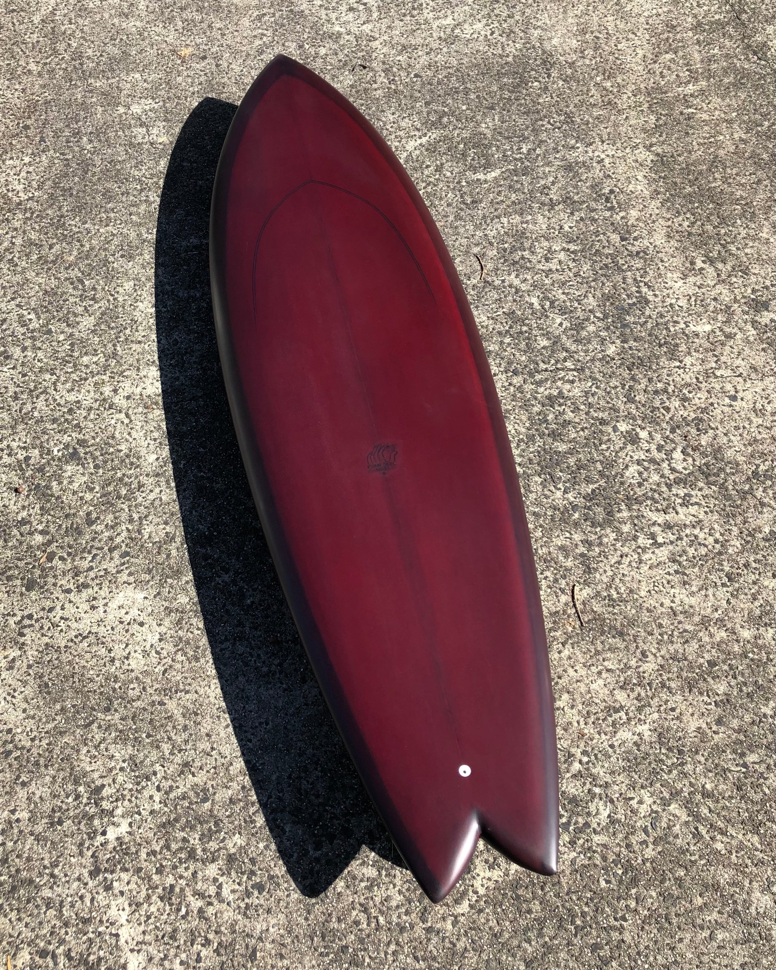 Wildflower - 6'6 Deep Maroon