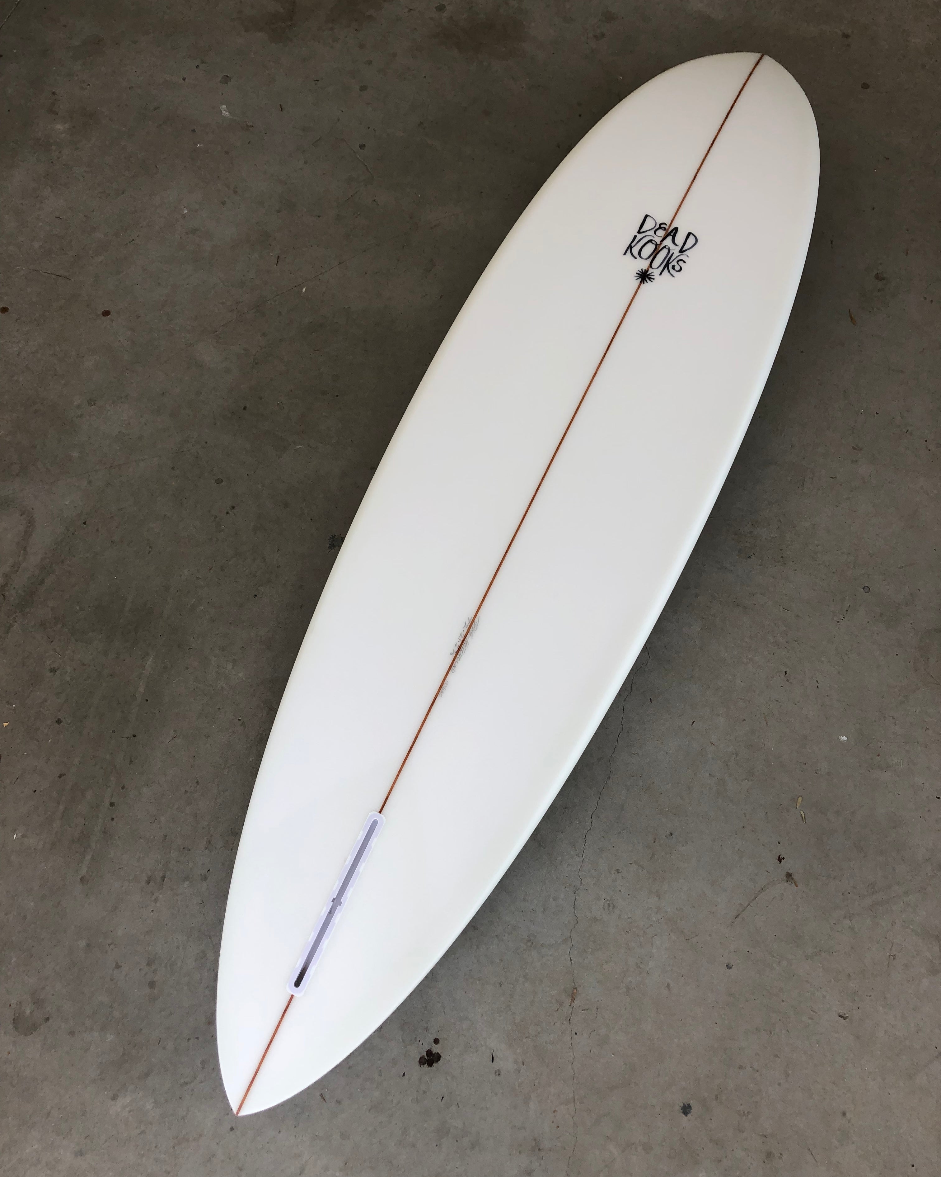 Hellhound - 7'2 Clear – Dead Kooks Surfboards