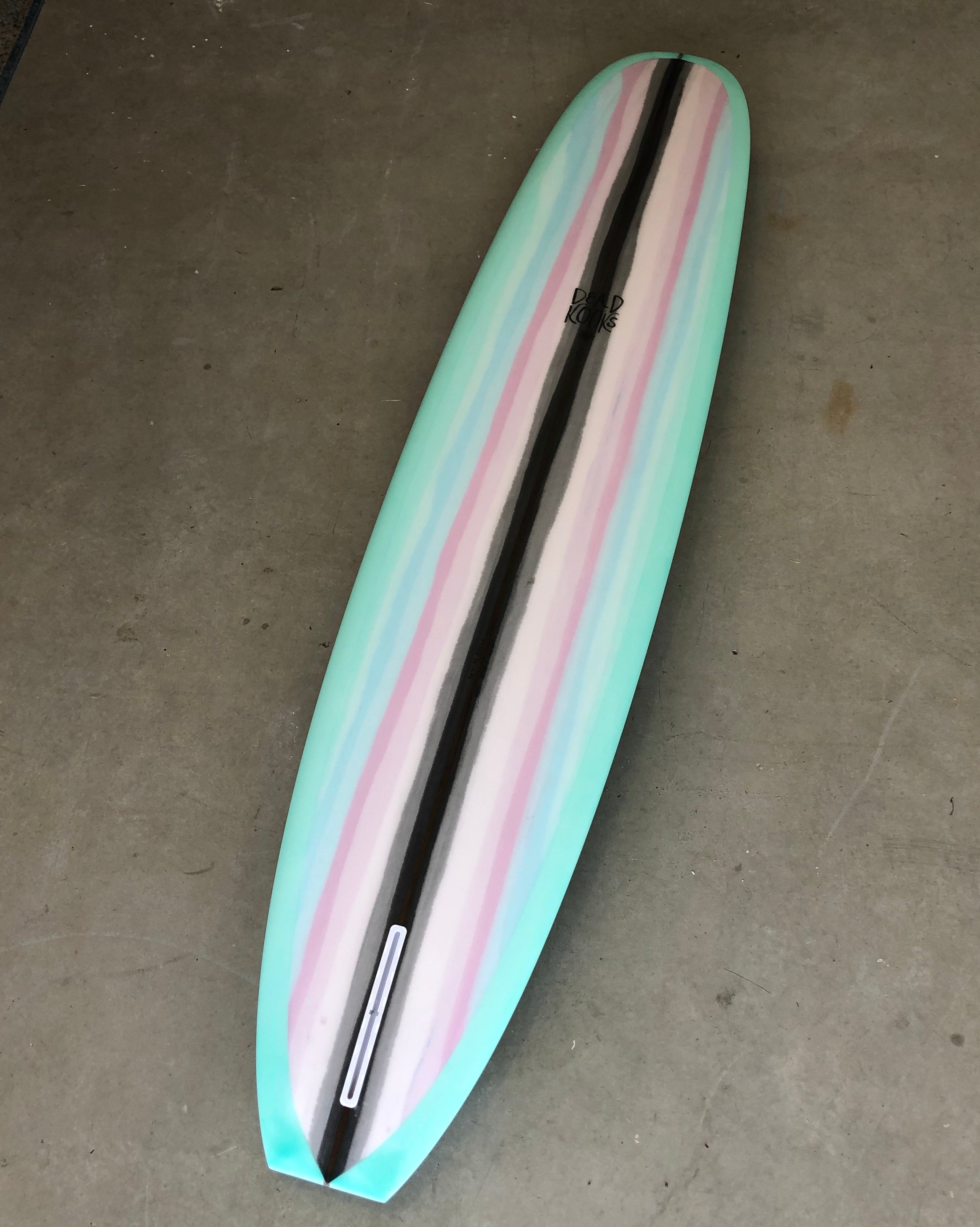 Kassia - 9'1 Turquoise Stripe