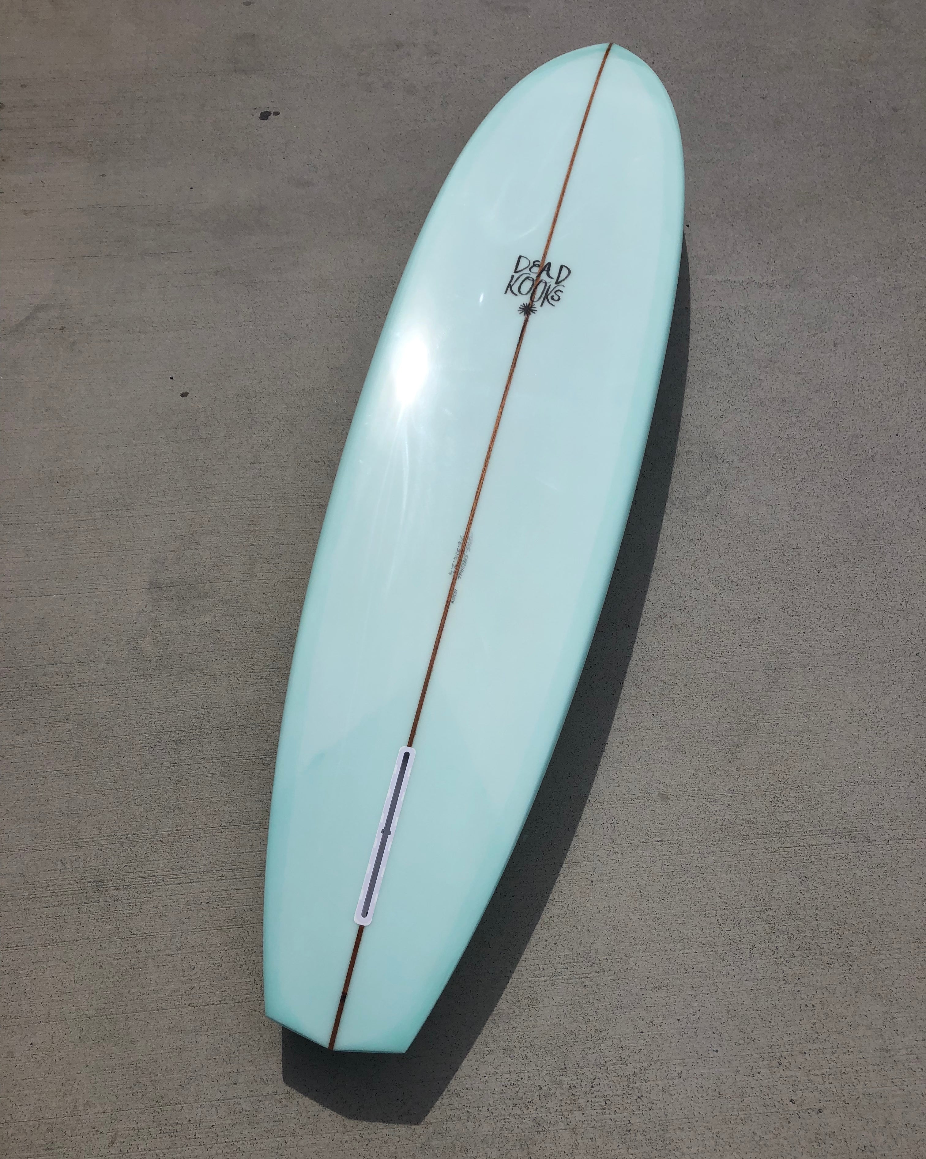 Speedhull - 7'6 Iced Mint – Dead Kooks Surfboards