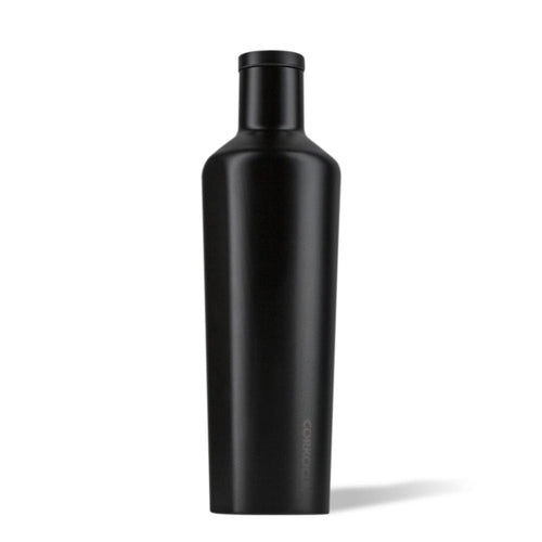 Corkcicle - Stainless Steel Insulated Canteen 25oz (750ml) - Dipped Black