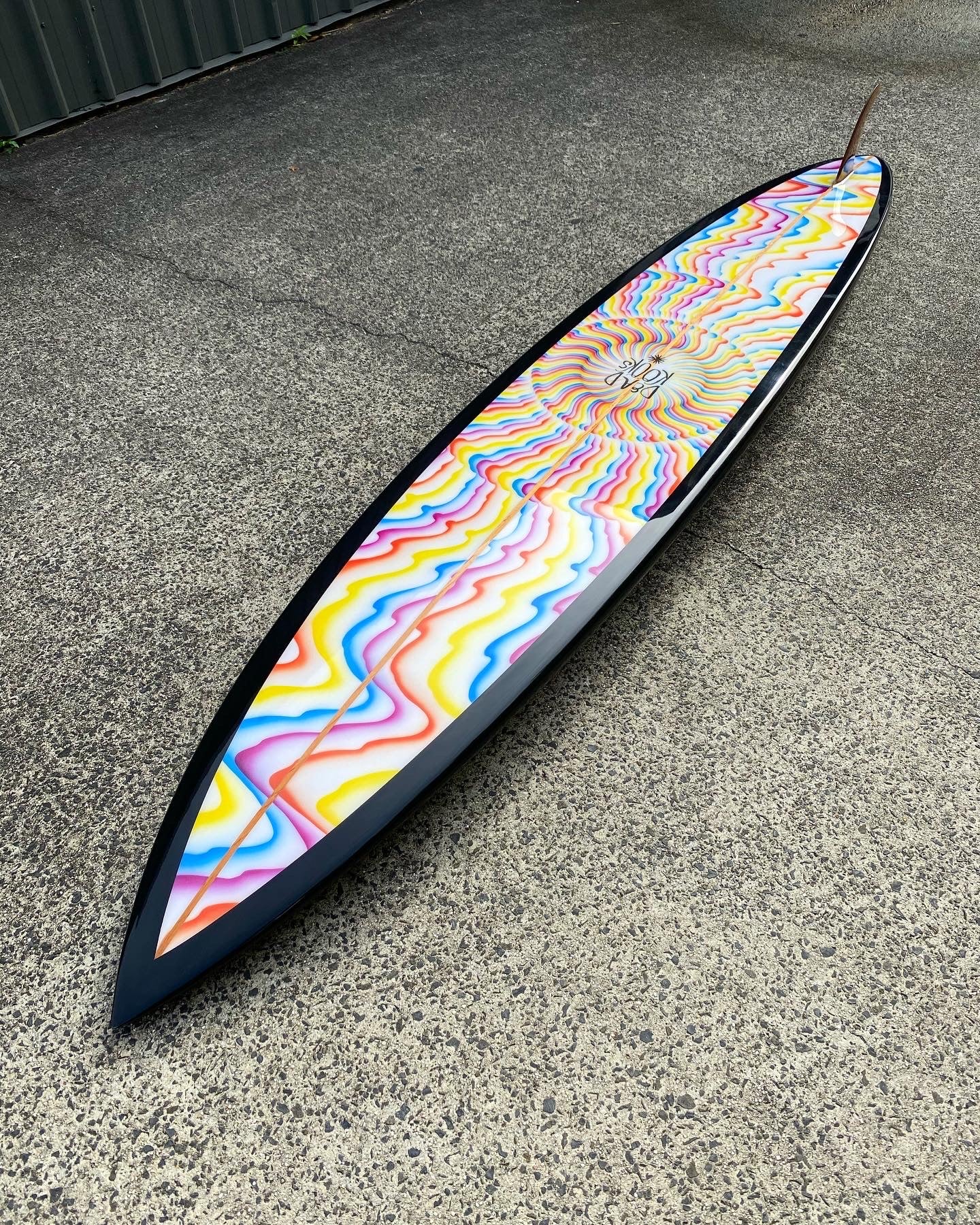 Gun - 9'8 Black Acid